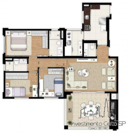 Imagem Apartamento com 3 Quartos à Venda, 109 m² em Vila Formosa - São Paulo Imagem Apartamento com 3 Quartos à Venda, 109 m² em Vila Formosa - São Paulo