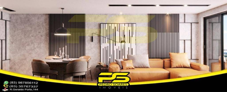 Imagem Apartamento com 3 Quartos à Venda, 90 m² em Aeroclube - João Pessoa Imagem Apartamento com 3 Quartos à Venda, 90 m² em Aeroclube - João Pessoa