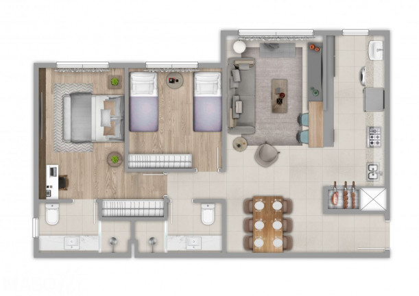 Imagem Apartamento com 1 Quarto à Venda, 5.056 m² em Carniel - Gramado