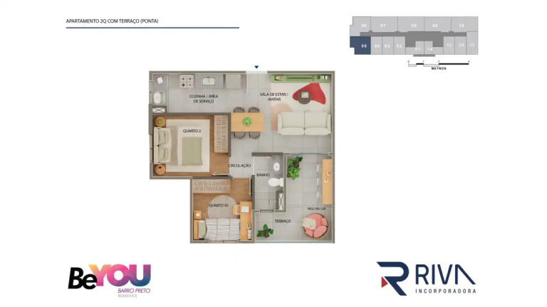 Imagem Apartamento com 2 Quartos à Venda, 54 m² em Barro Preto - Belo Horizonte Imagem Apartamento com 2 Quartos à Venda, 54 m² em Barro Preto - Belo Horizonte