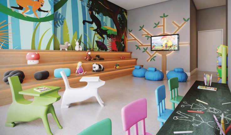 Imagem Apartamento com 2 Quartos à Venda, 61 m² em Chácara Santo Antônio (zona Sul) - São Paulo Imagem Apartamento com 2 Quartos à Venda, 61 m² em Chácara Santo Antônio (zona Sul) - São Paulo
