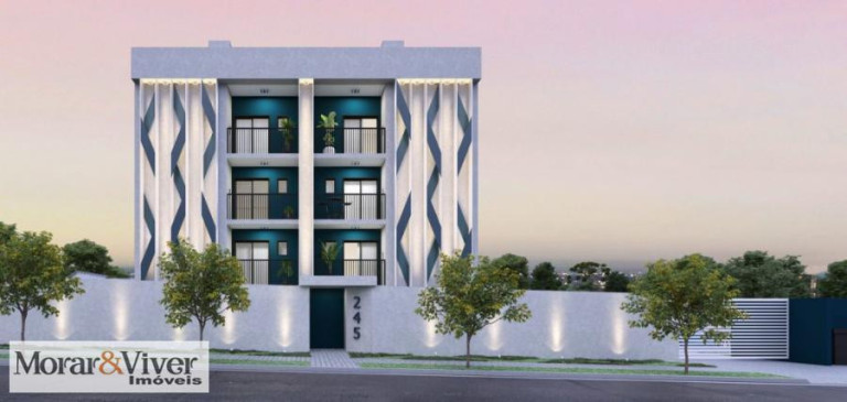 Imagem Apartamento com 1 Quarto à Venda, 29 m² em Capão Da Imbuia - Curitiba