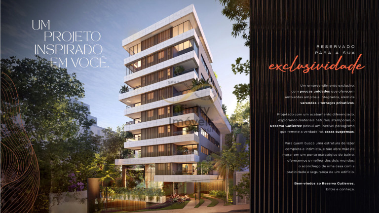 Apartamento com 4 Quartos à Venda, 120 m² em Gutierrez - Belo Horizonte