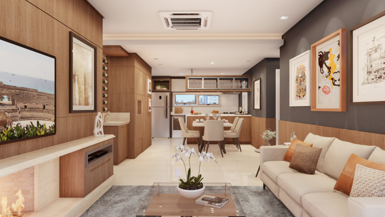 Imagem Apartamento com 3 Quartos à Venda, 114 m² em Vila Fátima - Passo Fundo Imagem Apartamento com 3 Quartos à Venda, 114 m² em Vila Fátima - Passo Fundo