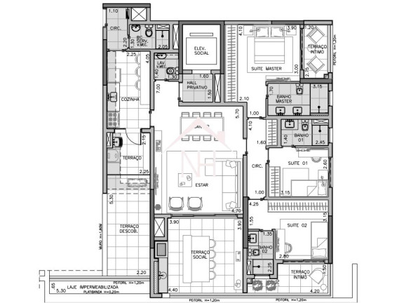 Imagem Apartamento com 3 Quartos à Venda, 170 m² em Jardim Das Acácias - São Paulo Imagem Apartamento com 3 Quartos à Venda, 170 m² em Jardim Das Acácias - São Paulo