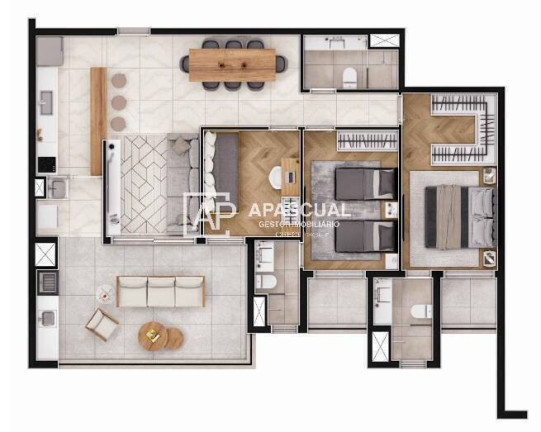 Apartamento com 2 Quartos à Venda, 88 m² em Porto Novo - Caraguatatuba