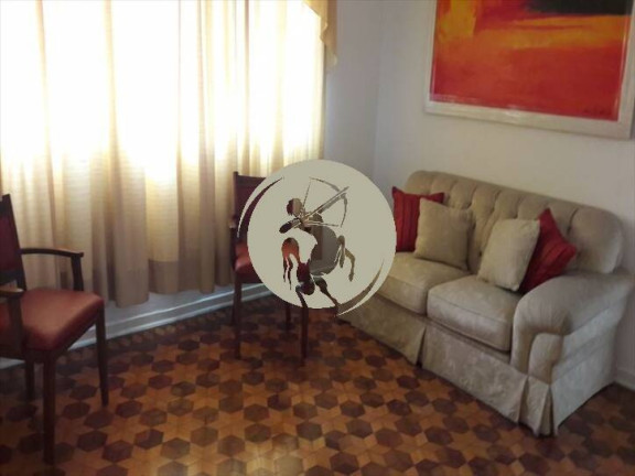 Imagem Apartamento com 3 Quartos para Alugar, 120 m² em Jose Menino - Santos