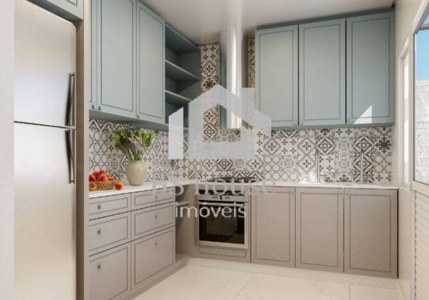 Imagem Apartamento com 2 Quartos à Venda, 91 m² em Santa Maria - Santo André