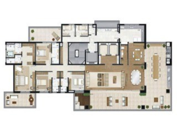 Imagem Apartamento com 4 Quartos à Venda, 407 m² em Ibirapuera - São Paulo Imagem Apartamento com 4 Quartos à Venda, 407 m² em Ibirapuera - São Paulo