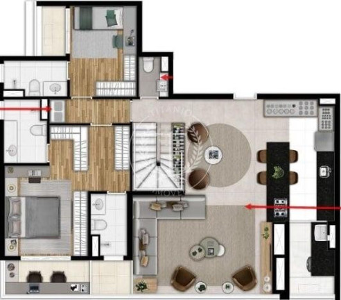 Imagem Apartamento com 2 Quartos à Venda, 23 m² em Paraíso - São Paulo