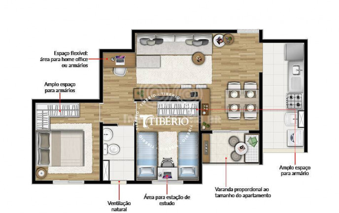 Imagem Apartamento com 2 Quartos à Venda, 50 m² em Vila Carrão - São Paulo