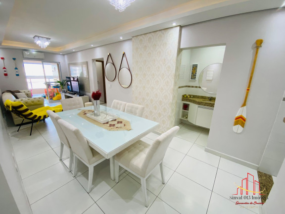 Apartamento com 3 Quartos à Venda, 120 m² em Campo Da Aviação - Praia Grande
