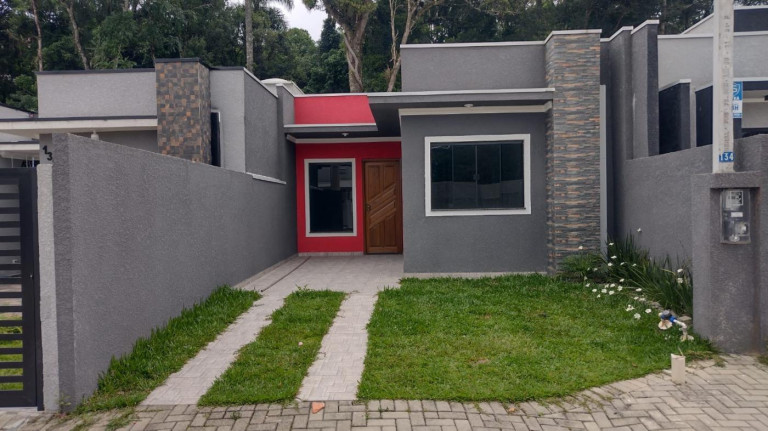 Imagem Casa com 3 Quartos à Venda, 60 m² em Gralha Azul - Fazenda Rio Grande