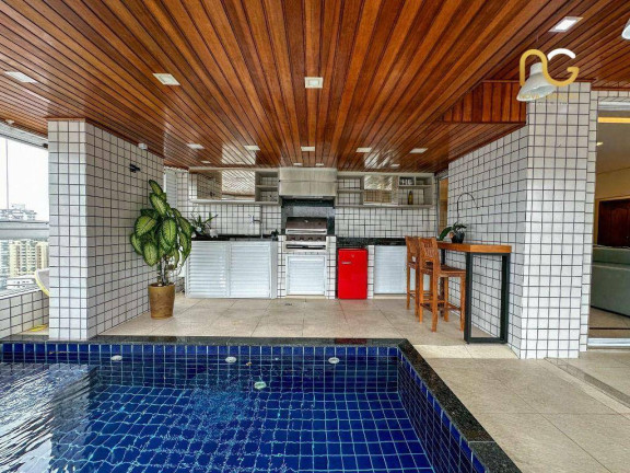 Imagem Apartamento com 4 Quartos à Venda, 205 m² em Canto Do Forte - Praia Grande