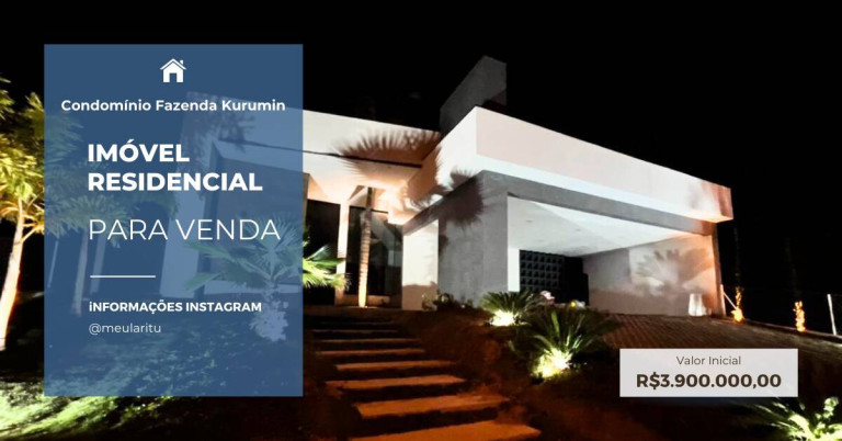 Imagem Casa com 4 Quartos à Venda, 400 m² em Kurumin - Itu Imagem Casa com 4 Quartos à Venda, 400 m² em Kurumin - Itu