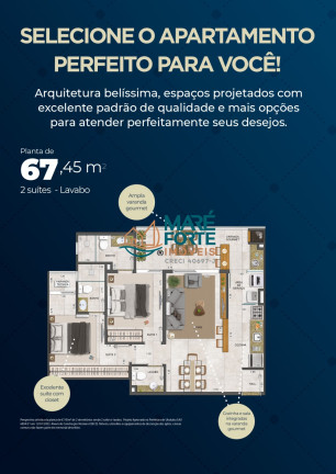 Imagem Apartamento com 2 Quartos à Venda, 67 m² em Toninhas - Ubatuba Imagem Apartamento com 2 Quartos à Venda, 67 m² em Toninhas - Ubatuba