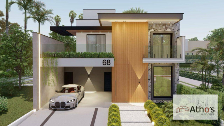 Sobrado com 4 Quartos à Venda, 256 m² em Jardins Di Roma - Indaiatuba