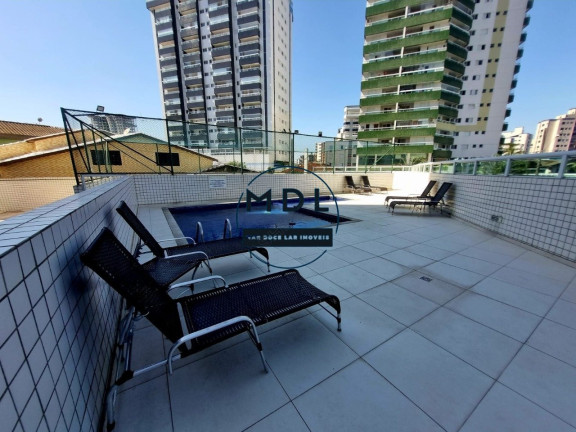 Imagem Apartamento com 2 Quartos à Venda, 60 m² em Guilhermina - Praia Grande