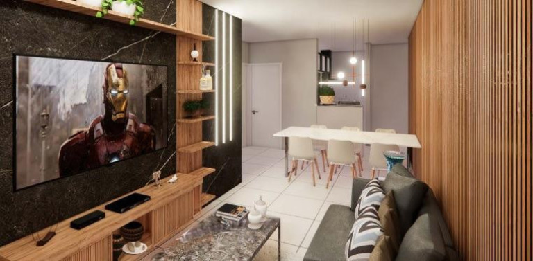 Imagem Apartamento com 2 Quartos à Venda, 53 m² em Praia Formosa - Cabedelo Imagem Apartamento com 2 Quartos à Venda, 53 m² em Praia Formosa - Cabedelo