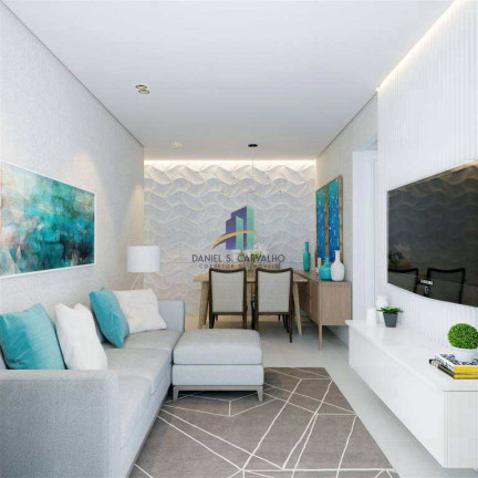 Imagem Apartamento com 1 Quarto à Venda, 54 m² em Guilhermina - Praia Grande