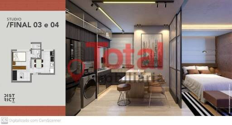 Imagem Apartamento com 1 Quarto à Venda, 35 m² em Horto - Ipatinga