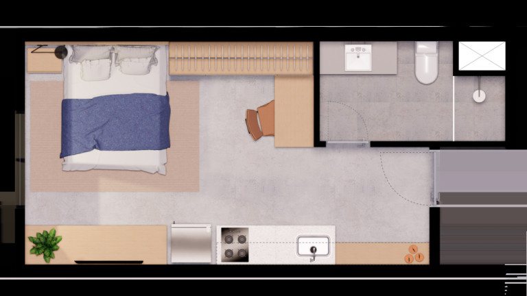 Imagem Imóvel com 1 Quarto à Venda, 26 m² em Brás - São Paulo Imagem Imóvel com 1 Quarto à Venda, 26 m² em Brás - São Paulo