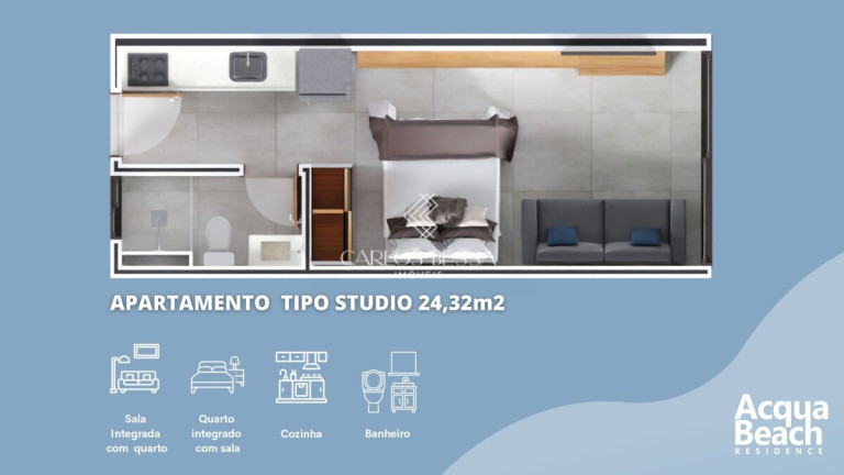 Imagem Apartamento com 2 Quartos à Venda, 60 m² em Centro - Tamandaré