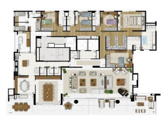 Imagem Apartamento com 5 Quartos à Venda, 485 m² em Parque Colonial - São Paulo Imagem Apartamento com 5 Quartos à Venda, 485 m² em Parque Colonial - São Paulo