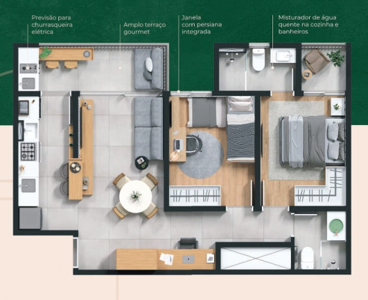 Imagem Imóvel com 2 Quartos à Venda, 65 m² em Jardim Do Mar - São Bernardo Do Campo Imagem Imóvel com 2 Quartos à Venda, 65 m² em Jardim Do Mar - São Bernardo Do Campo