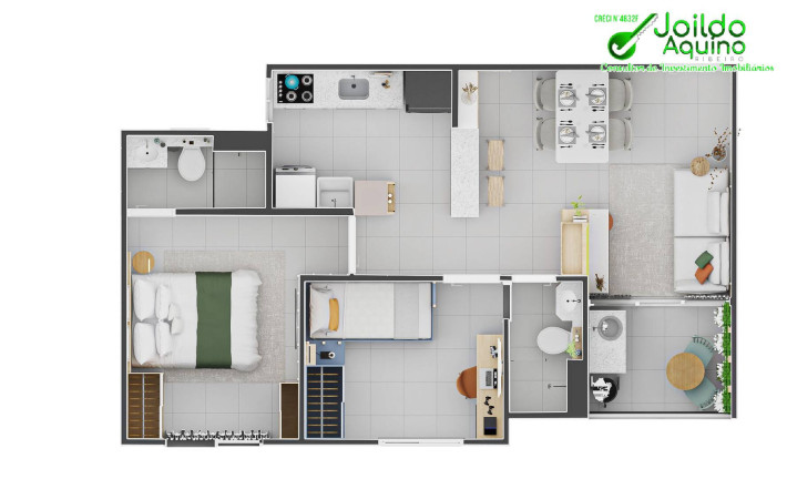 Imagem Apartamento com 3 Quartos à Venda, 60 m² em Praia Do Futuro I - Fortaleza Imagem Apartamento com 3 Quartos à Venda, 60 m² em Praia Do Futuro I - Fortaleza