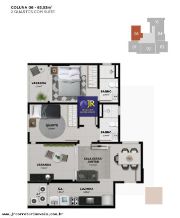 Imagem Imóvel com 2 Quartos à Venda, 64 m² em Jockey De Itaparica - Vila Velha Imagem Imóvel com 2 Quartos à Venda, 64 m² em Jockey De Itaparica - Vila Velha