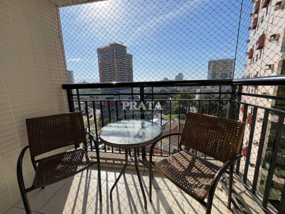 Apartamento com 2 Quartos para Alugar, 62 m² em Gonzaga - Santos