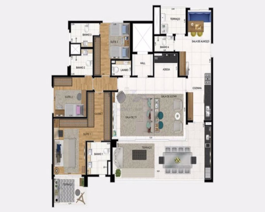 Apartamento à Venda,  em Jardim Das Acácias - São Paulo