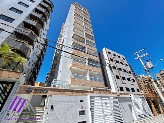 Apartamento com 2 Quartos à Venda, 55 m² em Vila Caiçara - Praia Grande