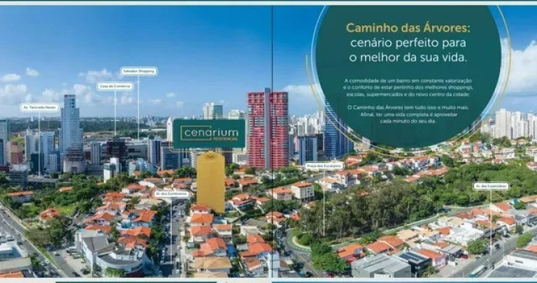 Imagem Apartamento com 2 Quartos à Venda, 74 m² em Caminho Das árvores - Salvador Imagem Apartamento com 2 Quartos à Venda, 74 m² em Caminho Das árvores - Salvador