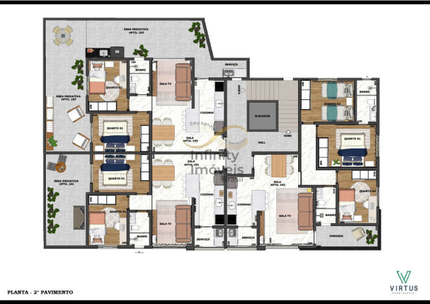 Imagem Cobertura com 2 Quartos à Venda, 147 m² em Heliópolis - Belo Horizonte