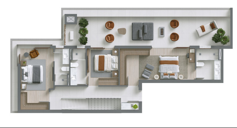 Imagem Apartamento com 3 Quartos à Venda, 160 m² em Mercês - Curitiba Imagem Apartamento com 3 Quartos à Venda, 160 m² em Mercês - Curitiba