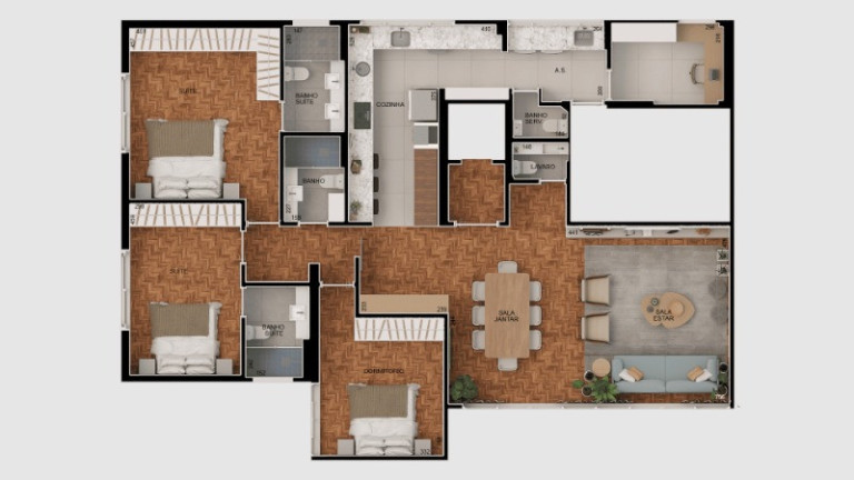 Imóvel com 3 Quartos à Venda, 155 m² em Paraíso - São Paulo