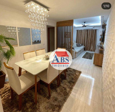 Apartamento com 3 Quartos à Venda, 104 m² em Canto Do Forte - Praia Grande