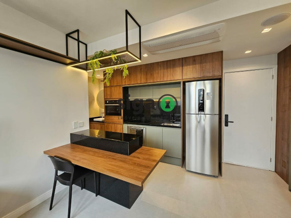 Imagem Apartamento com 1 Quarto para Alugar, 38 m² em Brooklin - São Paulo Imagem Apartamento com 1 Quarto para Alugar, 38 m² em Brooklin - São Paulo
