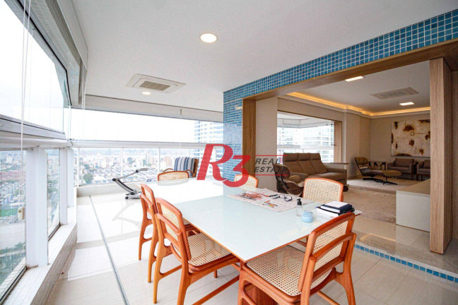 Imagem Apartamento com 4 Quartos à Venda, 254 m² em Aparecida - Santos