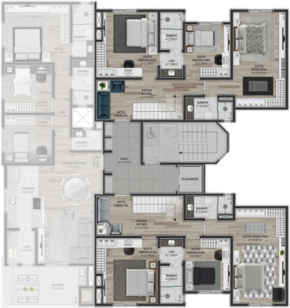 Imagem Apartamento com 3 Quartos à Venda, 103 m² em Panazzolo - Caxias Do Sul Imagem Apartamento com 3 Quartos à Venda, 103 m² em Panazzolo - Caxias Do Sul
