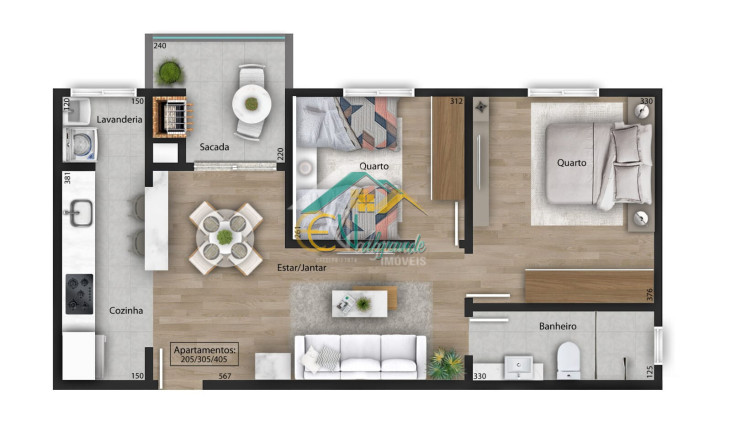 Imagem Apartamento com 3 Quartos à Venda, 68 m² em Weissópolis - Pinhais