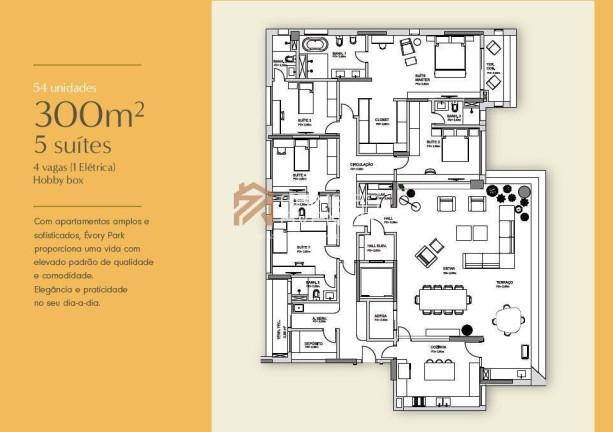 Imagem Apartamento com 5 Quartos à Venda, 300 m² em Jardim Das Colinas - São José Dos Campos Imagem Apartamento com 5 Quartos à Venda, 300 m² em Jardim Das Colinas - São José Dos Campos