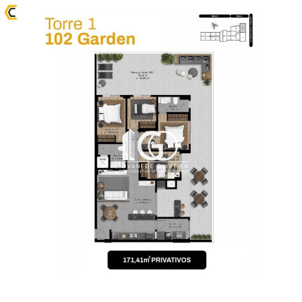 Imagem Apartamento com 4 Quartos à Venda, 104 m² em Comerciário - Criciúma Imagem Apartamento com 4 Quartos à Venda, 104 m² em Comerciário - Criciúma