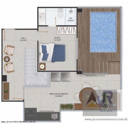 Imagem Imóvel com 2 Quartos à Venda, 60 m² em Itapoã - Vila Velha