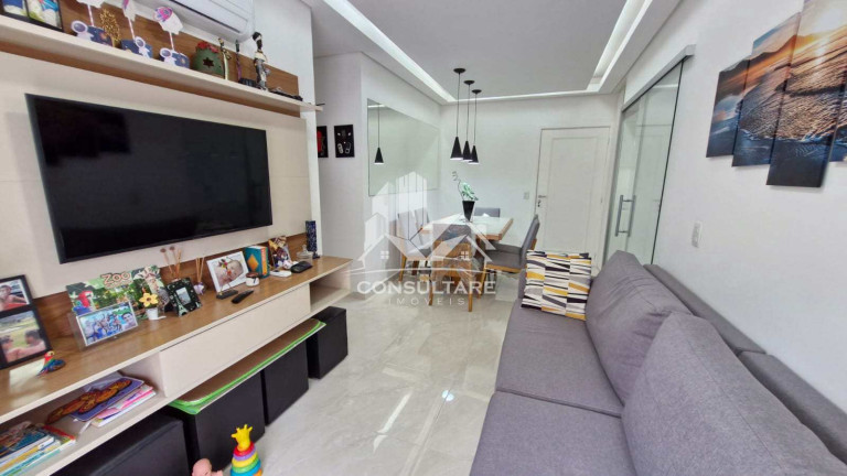 Apartamento com 2 Quartos à Venda, 63 m² em Marapé - Santos