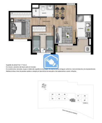 Imagem Apartamento com 2 Quartos à Venda, 47 m² em Vila Anastacio - São Paulo Imagem Apartamento com 2 Quartos à Venda, 47 m² em Vila Anastacio - São Paulo