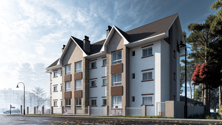 Apartamento com 2 Quartos à Venda, 67 m² em Moura - Gramado