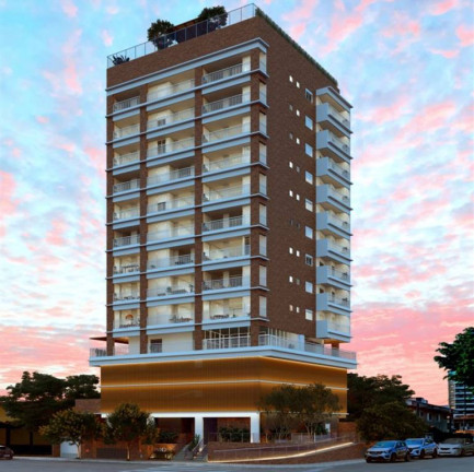 Imagem Apartamento com 2 Quartos à Venda, 65 m² em Guilhermina - Praia Grande